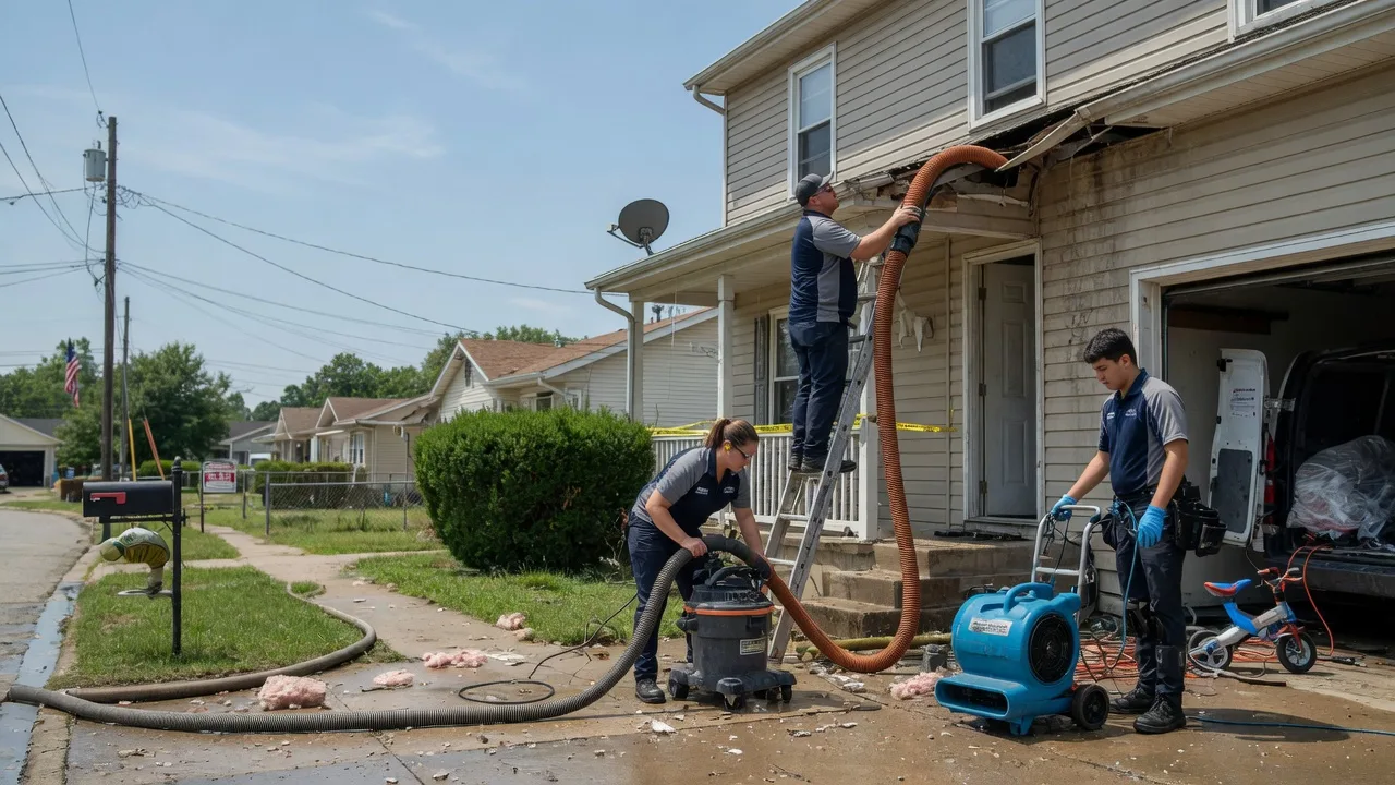Water Damage Restoration in Lafayette, IN near me